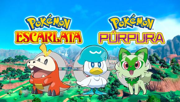 Conoce a los nuevos Pokémon iniciales de "Pokémon Escarlata y Púrpura". (Imagen: The Pokémon Company / Composición: El Comercio)