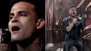 Christian Domínguez cantó en “El artista del año”, pero el jurado lo criticó | VIDEO