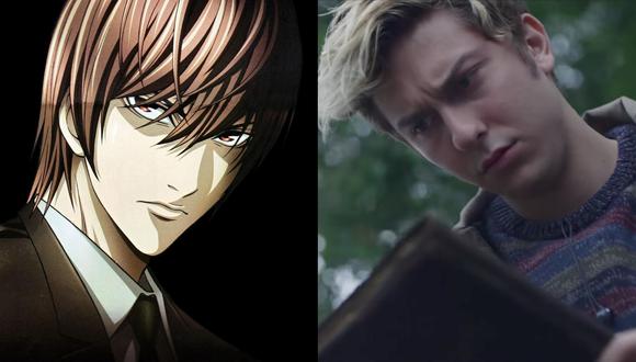 "Death Note". De izquierda a derecha, Light en el anime y la próxima película. (Imágenes: Mad House/ Netflix)