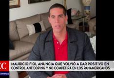 Mauricio Fiol queda fuera de los Panamericanos 2019 tras dar positivo en pruebas antidoping