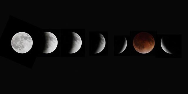 Eclipse lunar: Fenómeno se vio en todo el continente americano - 1