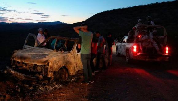 El presidente Trump ofreció la asistencia militar después de la matanza de nueve miembros de una comunidad religiosa en la localidad de Bavispe, estado de Sonora, México. El gobierno mexicano invitó al FBI a colaborarles con la investigación. (Foto: Getty Images, via BBC Mundo)