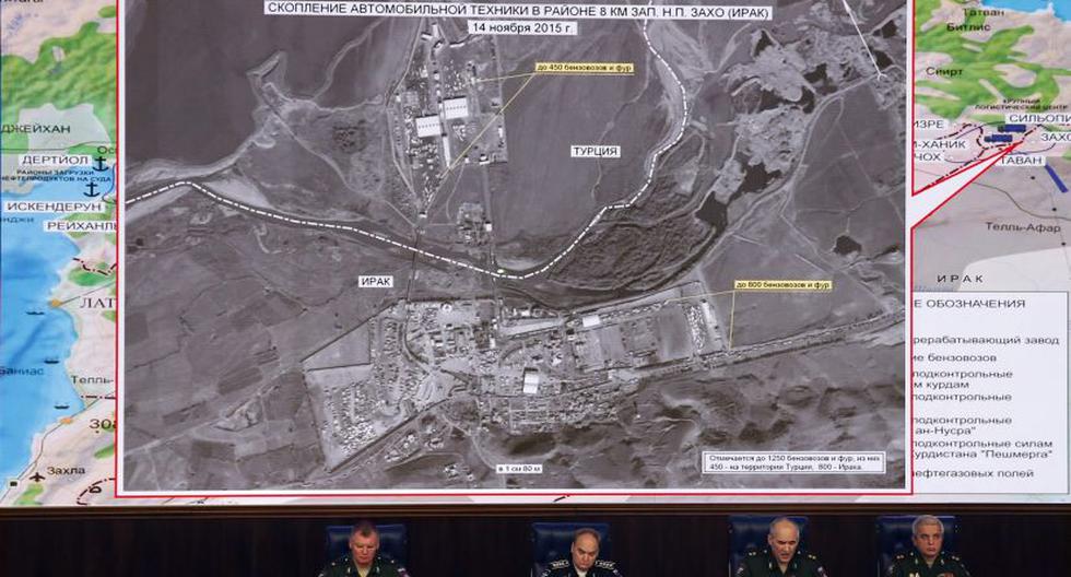 Hace unos días, Rusia presentó pruebas sobre el tráfico de petróleo de ISIS a Turquía. (Foto: EFE)