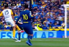 Boca Juniors vs. Rosario Central: Camacho y el furioso remate que casi se convierte en el 1-0 | VIDEO