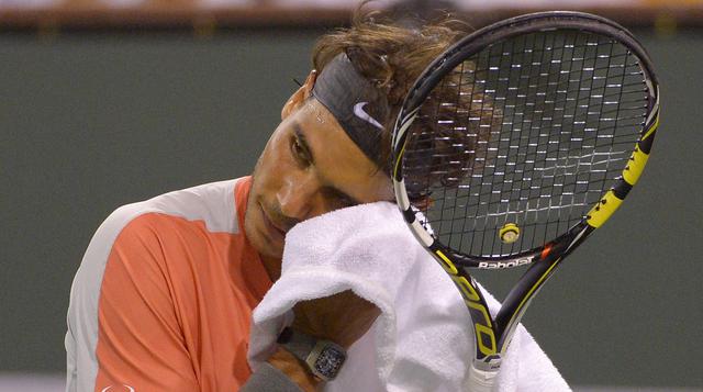 Nadal y su derrota en Indian Wells ante Dolgopolov en imágenes - 8