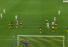 PSG vs. Borussia Dortmund: el soberbio lanzamiento de tiro libre de Neymar que casi se clava en el ángulo | VIDEO