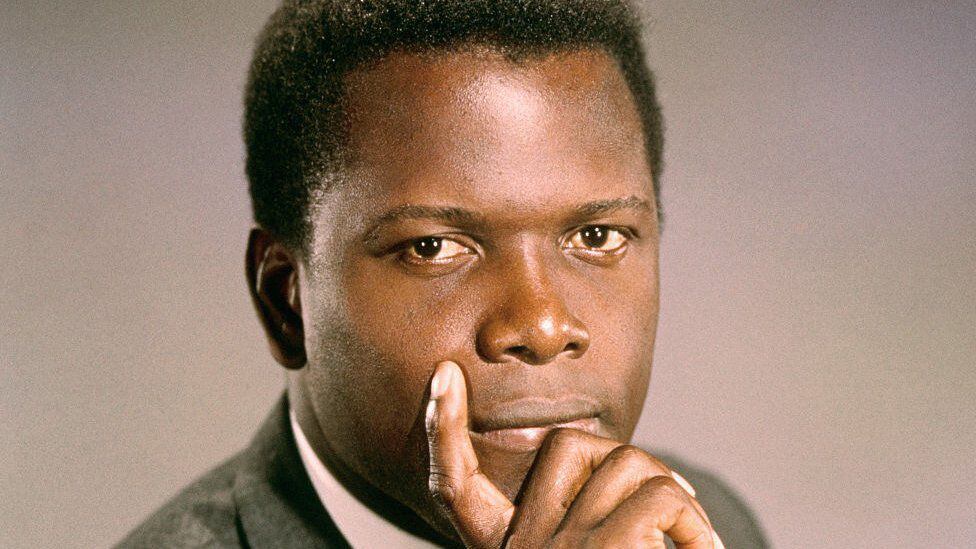 Sidney Poitier in 1966. (GETTY IMAGES)