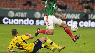 México cae ante Suecia por partido amistoso internacional