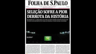 Así informó la prensa mundial sobre la debacle de Brasil