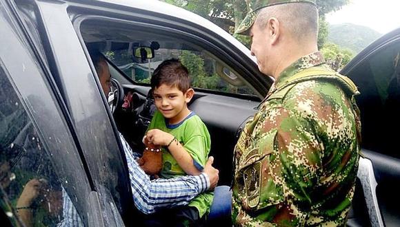 Cristo José Contreras: Liberan a niño de 5 años que había sido secuestrado en Colombia. (EFE)