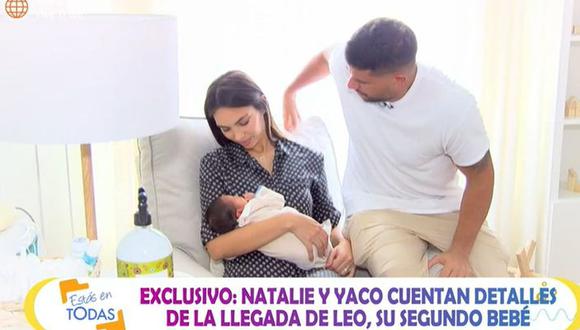 Natalie Vértiz y Yaco Eskenazi abrieron las puertas de su hogar para presentar el cuarto de su bebé Leo. (Foto: Captura de video)