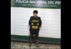 Lo detuvieron en Lima por traficar drogas, fugó y fue recapturado en Chimbote cuando vendía más drogas