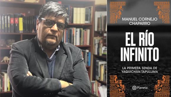 Escritor Manuel Cornejo Chaparro, autor de la novela “El río infinito”, un policial ambientado en el Iquitos del nuevo siglo. Foto: Mateo Cornejo / Planeta.