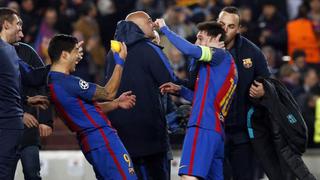 Messi y Suárez mostraron peculiar amuleto tras triunfo ante PSG