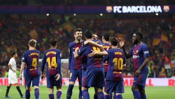 Barcelona vs. Sevilla hoy por la gran final de la Copa del Rey 2018. La transmisión EN DIRECTO EN VIVO ONLINE será en DirecTV Sports, La1, RNE y RTVE. (Foto: Reuters)