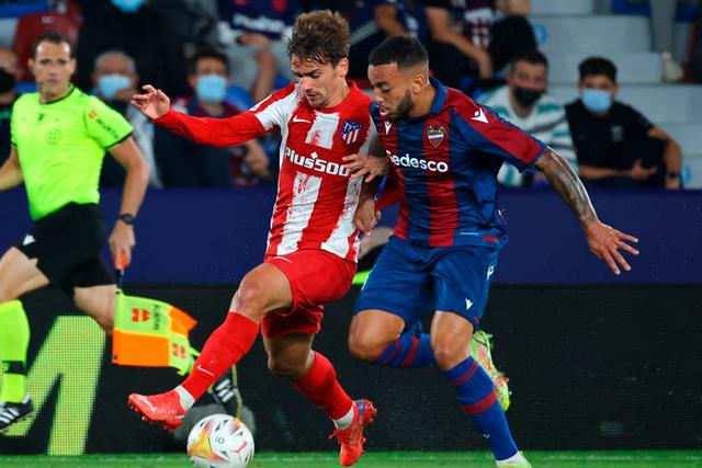 Atlético de Madrid vs. Levante por la jornada 11 de LaLiga Santander de España | Foto: AFP.