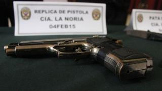 Hampones que asaltaban casas con pistola falsa fueron detenidos