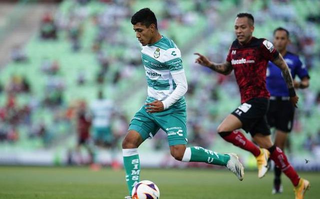 Santos Laguna vs. Toluca (Twitter)