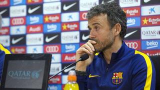 Luis Enrique: "Sería un error verse campeón antes de tiempo"