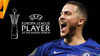 Eden Hazard fue elegido el mejor jugador de la Europa League