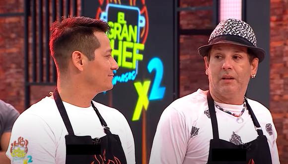 Ricky Trevitazo se quiebra en llanto tras ser eliminado de "El gran chef" junto a Luigui Carbajal | Foto: YouTube - EGCF (Captura de pantalla)