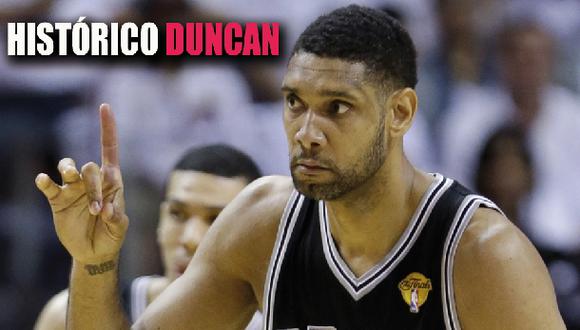 Tim Duncan histórico: es el jugador con más minutos en Playoffs