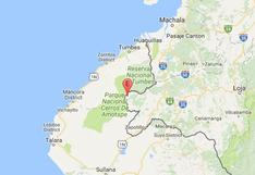 Sismo de 3,7 grados se registró en la zona fronteriza Ecuador-Perú