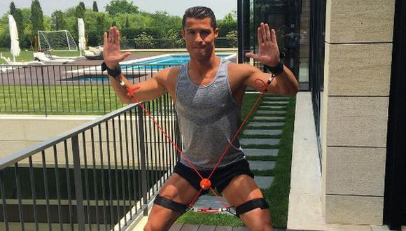 Mientras el Real Madrid descansa, Cristiano Ronaldo entrena