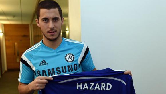 Chelsea extiende contrato de Eden Hazard hasta el 2020