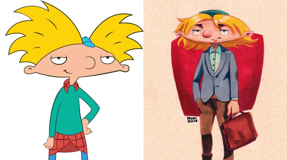 "Hey Arnold": así lucirían los personajes en la actualidad - 1