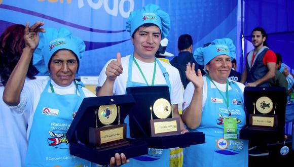 Huancavelica destacó en el concurso "Come Pescado con Todo"
