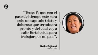 Keiko Fujimori: las frases que marcaron los meses que estuvo en prisión