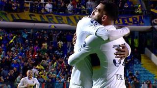 Boca Juniors vs. Colón: Carlos Tevez y el golazo para el 3-0 con preciso remate desde fuera del área | VIDEO