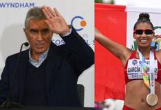 Juan Carlos Oblitas felicitó a Kimberly García por ganar la medalla de oro: “Yo particularmente me siento orgulloso”