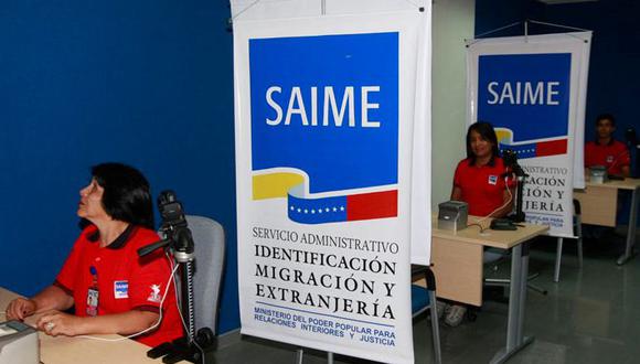 Servicio Administrativo de Identificación, Migración y Extranjería (Saime)