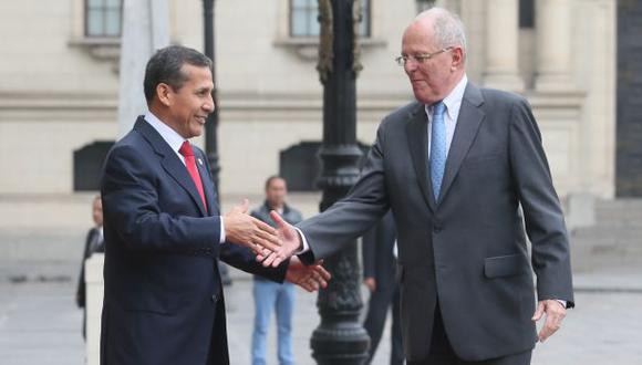 Ollanta Humala ofrece ayuda a PPK y mandatario se lo agradece