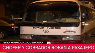 Roban a pasajero que se quedó dormido