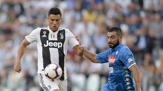 Juventus superó 3-1 a Napoli con gran actuación de Cristiano Ronaldo