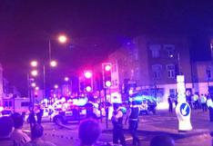 Londres: furgoneta atropella a varios peatones y causa víctimas