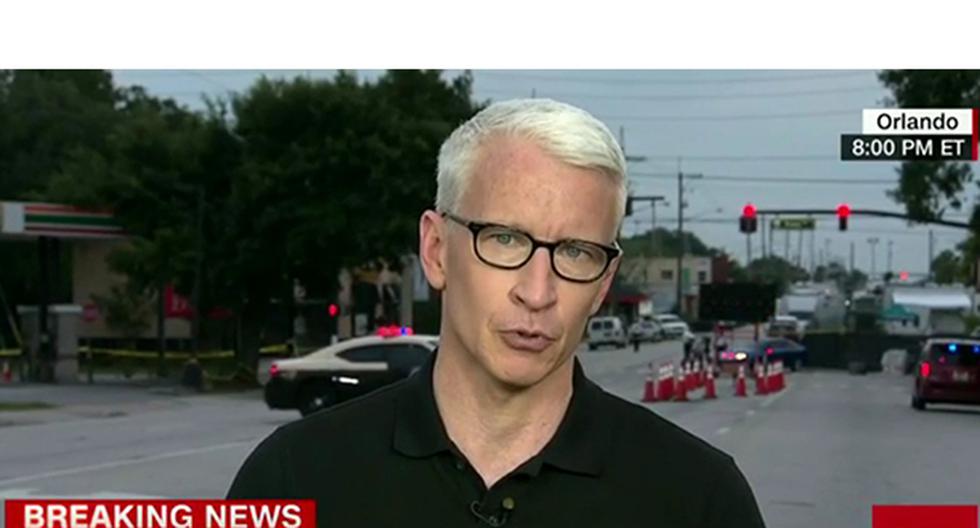 Anderson Cooper se quebró al leer nombres de víctimas de la masacre de Orlando. (Foto: Captura Twitter)