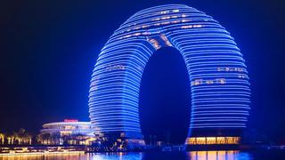 Este curioso hotel en China tiene forma de dona