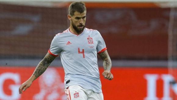 Íñigo Martínez marcó el 2-2 de España vs. República Checa. (Foto: Captura de pantalla)