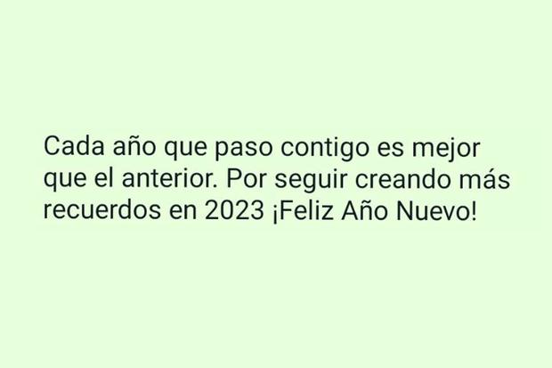 WhatsApp | Mejores frases mensajes Año Nuevo 2023 | 31 de diciembre | 1 de  enero | nnda | nnni | DATA | MAG.