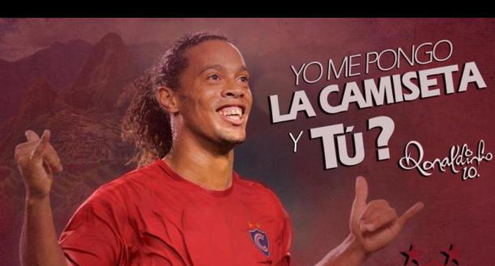 Ronaldinho anuncia su llegada al club peruano Cienciano del Cusco. (Foto: Captura) (Video: YouTube)