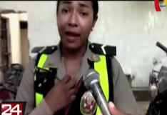 Chincha: Mujer policía fue agredida por chofer de colectivo
