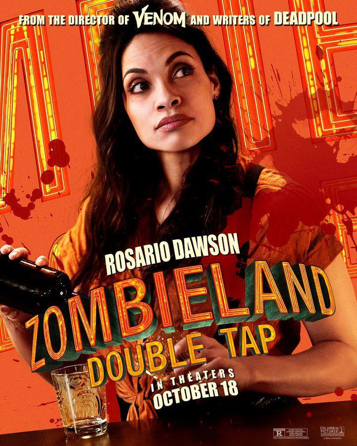 Rosario Dawson es Nevada en "Zombieland 2" (Foto: Sony Pictures)