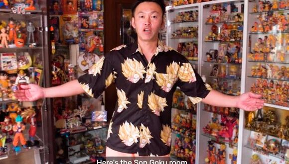 Hitoshi Uchida cuenta con más de 10 mil colecciones de Dragon Ball, un verdadero fan de la saga de Gokú y sus amigos. | Record Guinnes