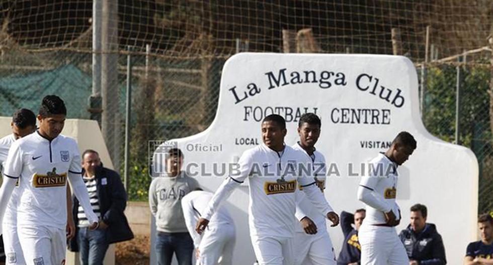 Alianza Lima volvió a perder en España. (Foto: Club Alianza Lima)