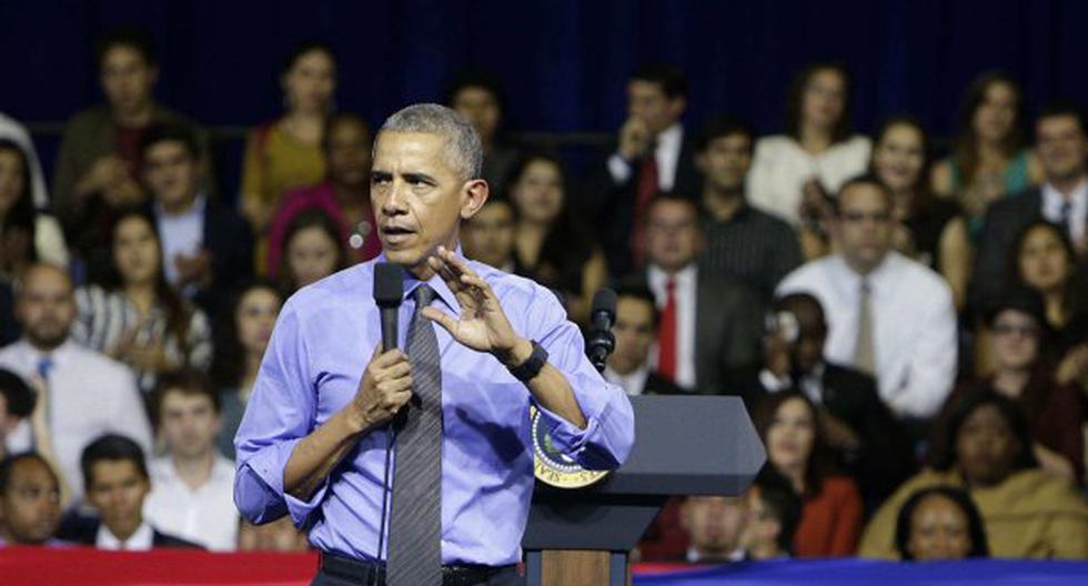 Obama habló sobre el papel de las mujeres durante su reunión con estudiantes en la PUCP. (Foto: EFE)