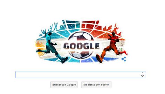 Copa América: Google dedica ‘doodle’ al Argentina vs. Paraguay